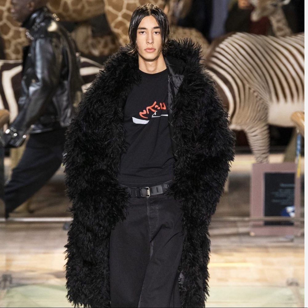 NWT VETEMENTS MEN'S BLACK BIG COCAINE T-SHirt